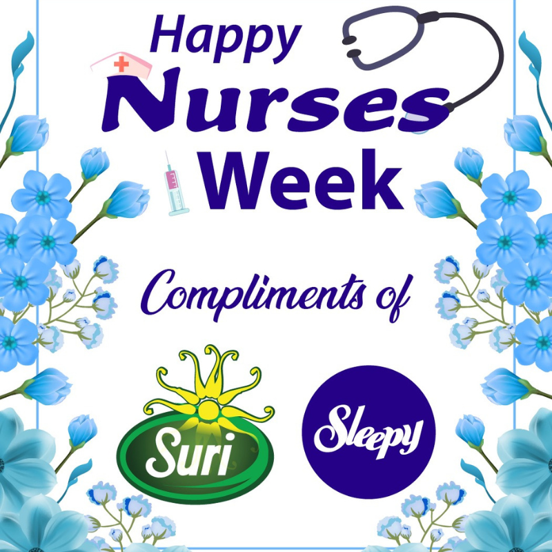 Sleepy Says Thank You: Celebrating Nurses Week with a Few of Our Healthcare Heroes!