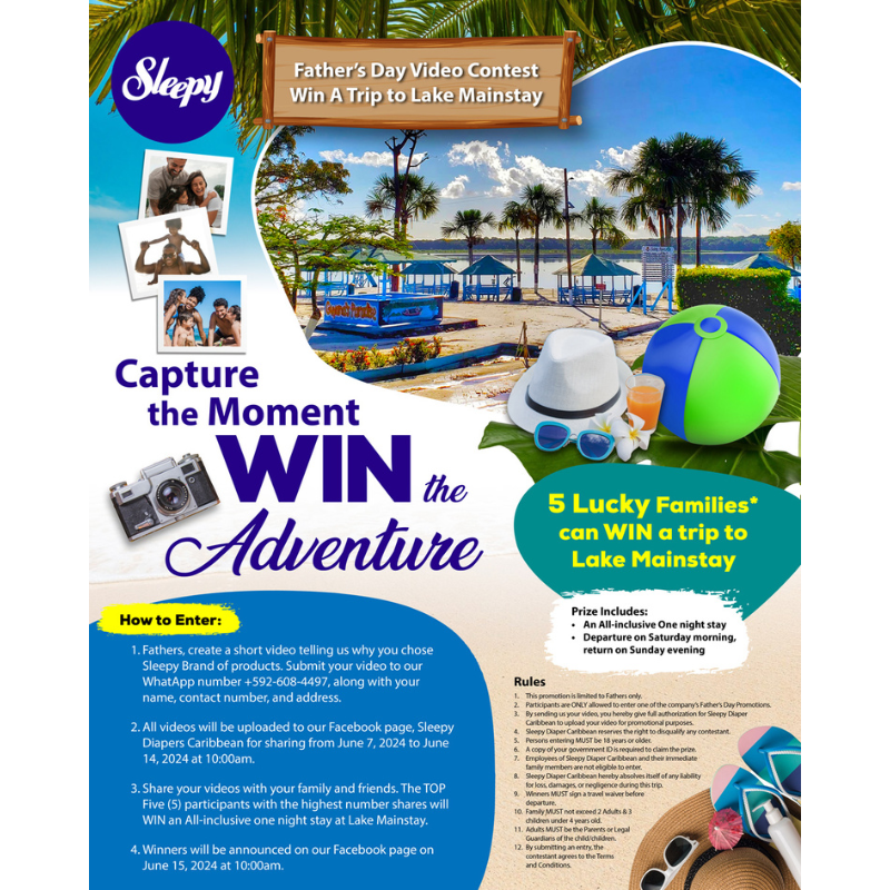 Sleepy Father's Day Video Contest - Win A Trip to Lake Mainstay