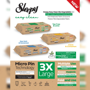 Sleepy Easy Clean Bio-Degradable