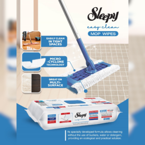 Sleepy Easy Clean Mop Wipes