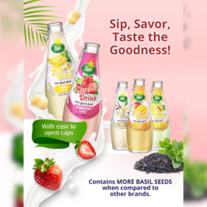 Suri Milk Drink With Basil Seed