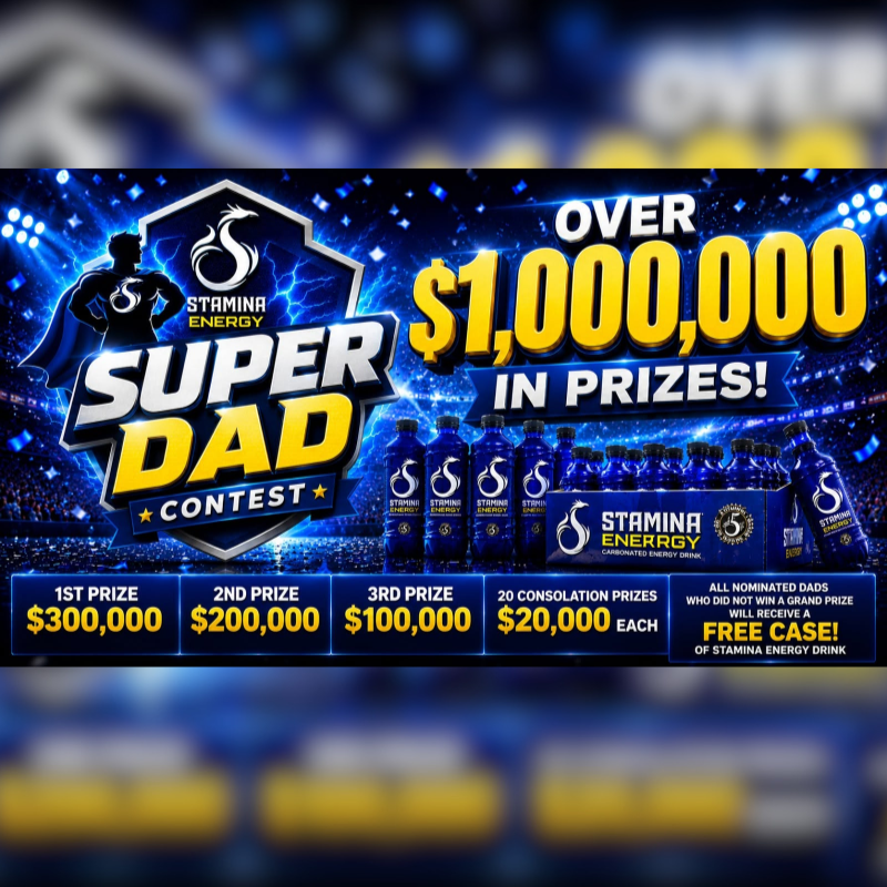 Suri Trading Celebrates Winners of the Stamina Energy Super Dad Contest