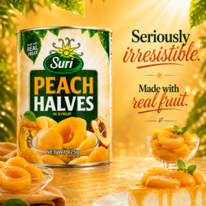 Suri Peach Halves in Syrup